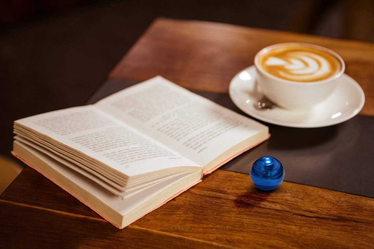 Kinetic Desk Toys,Full Body Optical Illusion Fidget Spinner Ball,Gifts for Men,Women,Kids Size 1.58"