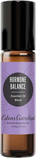 Edens Garden Hormone Balance Essential Oil Roll-On Blend- 100% Pure Premium Grade, Natural, Therapeutic, Aromatherapy, Kid & Skin Safe, The Best for Health, Wellness Pre-Diluted 10 ml (.33 fl oz)