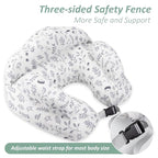 Chilling Home Nursing Pillow Adjustable,Baby Pillow for Breast Feeding Bottle Feeding, Large Size More Support for Mom and Baby, Breastfeeding Essentials for Newborn,Removable Cover