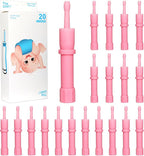 Gas and Colic Reliever for Babies, Baby Gas Colic Relief, Natural Solution for Baby Colic and Gas Relief, Safe & Effective Instant Constipation Relief for Babies, 20 Count (Pink)