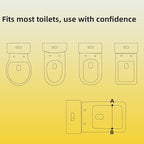 3 in 1 Toddler Potty Training Toilet Seat with Steps Ladder, Foldable Potty Train Chair Adapter for Toddlers Kids Boys Girls, Yellow