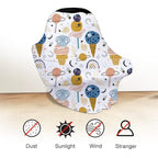 Yoofoss Nursing Cover Breastfeeding Scarf - Baby Car Seat Covers, Infant Stroller Cover, Carseat Canopy for Girls and Boys