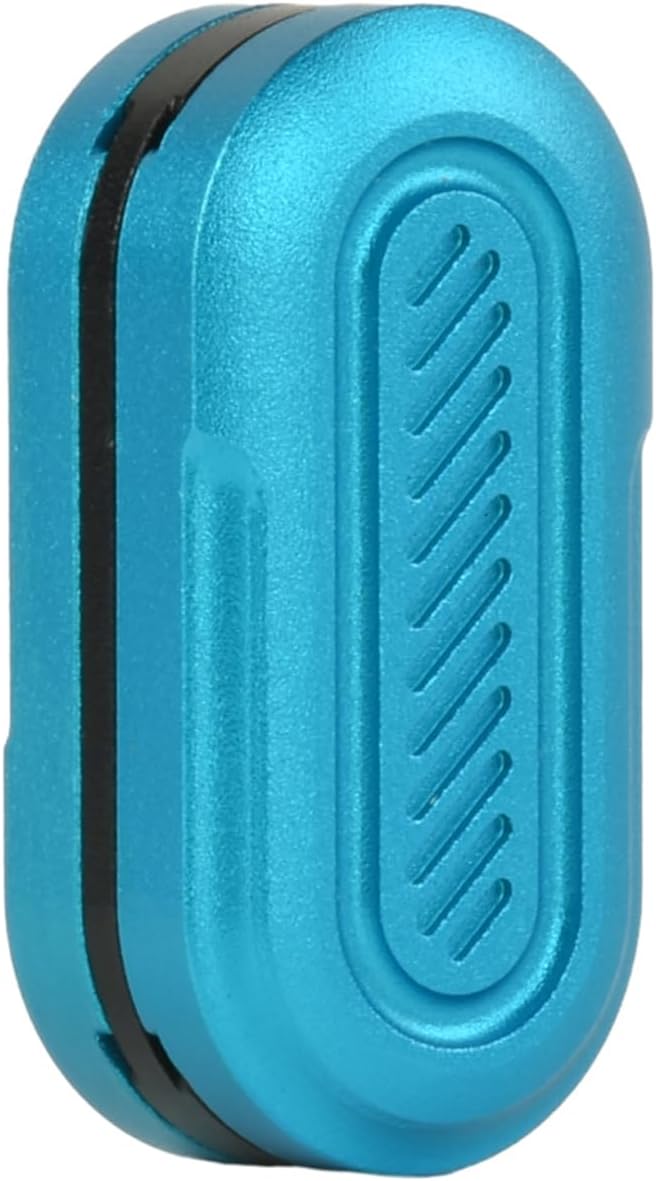 Fidget Toys Adults Metal Fidget Slider EDC Fidget Toys Magnet Fidget Stress Relief ADHD Toys Desk Toys for Office for Adults(Mini Fidget Slider Blue)