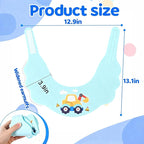 Baby Shower Cap Shield - Adjustable Waterproof Shower Visor for Kids, Soft Baby Hair Washing Shield with Ear Protection, Perfect for Toddlers & Children (Excavator)