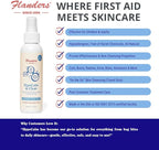 Flanders HypoCalm Hypochlorous Spray – Gentle Skin Cleansing Mist & Travel-Size Topical Solution (3.4 Fl. Oz.)
