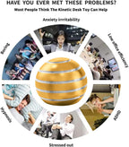 Kids Party Favors Fidget Toys, Fidget Toys Adults, 1.54" Kinetic Desk Toys for Office for Adults, Fidget Toys for Anxiety Autism ADHD for Stocking Stuffers (1.54", Blue)