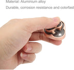 Rotation Fidget Slider, Tricyclic EDC Magnetic Metal Fidget for Adult Durable Dual Slider Anxiety Stress Relief Toys ADHD Autism Sensory Toys Funny Desk Toys Gifts for Man