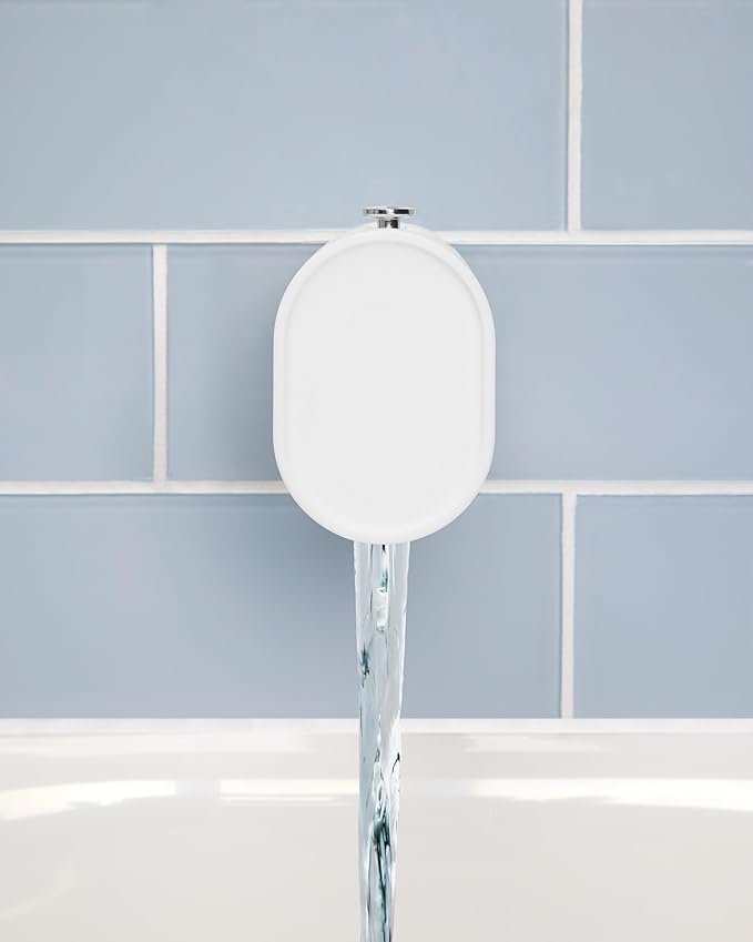 Skip Hop Baby Bath Spout Cover Soft Silicone Faucet Safety Guard with Adjustable Design, Fits Most Bath Spouts, Wave