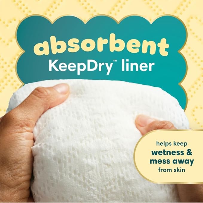 Pampers Baby Diapers - Swaddlers - Size 5, 104 Count, Ultra Absorbent Disposable Infant Diaper