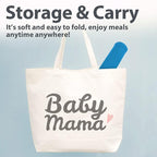 Silicone Placemat for Baby, Silicone Baby Toddlers Non-Slip Tablemats Stain Resistant Anti-Skid Reusable Dishwasher Safe Table Mats, Portable Food Mat Travel (Bright Green/Blue)