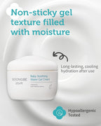 Baby Easy Wash Sun Lotion SPF 30 & Soothing Water Gel Cream - Korean Zinc Oxide Mineral Sunscreen & Cooling Moisturizer - Vegan Hypoallergenic for Ages 0-3, Lotion 2.11oz & Gel Cream 3.38oz