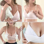 Supermom Hands Free Pumping and Nursing Bra - Hands Free Nursing Bra for Pumping - Breastfeeding Bras for Women