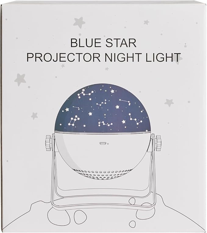 One Fire Star Projector Night Light for Kids Room, Bluetooth Speaker+Remote, 48 Lighting Cool Star Light Projector, Kids Room Decor, Christmas Gifts