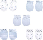 5 Pairs Baby Not Scratch Mittens 0-6 Months New Born Boy Girl Gloves Cute Infant Accessories