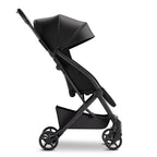 Mompush Lithe V2 Lightweight Travel Stroller, Compact Foldable Baby Stroller with Travel Bag, One-Hand Fold Stroller, Snack Tray, Mechanical Recline Seat, Airplane-Ready, UPF 50+ Canopy & Rain Cover