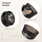 yeesport 12 Pcs Sport Stacking Cups, Sport Training Game for Challenge Competition, Plastic Stacking Cups, Classic Family Game for Kids and Adults, Black