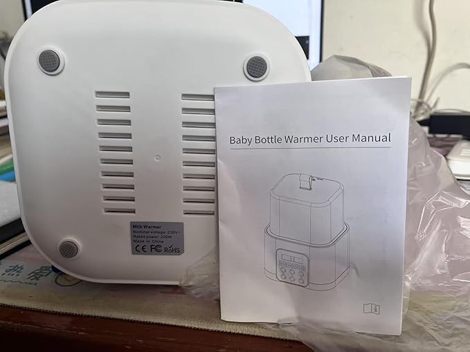 Double Baby Bottle Warmer for Twins: 6-in-1 Fast Breastmilk & Baby Food Heater, 48H Constant Temperature, Water Bath Heating, Universal Fit All Bottles & Jars, Super Large Capacity