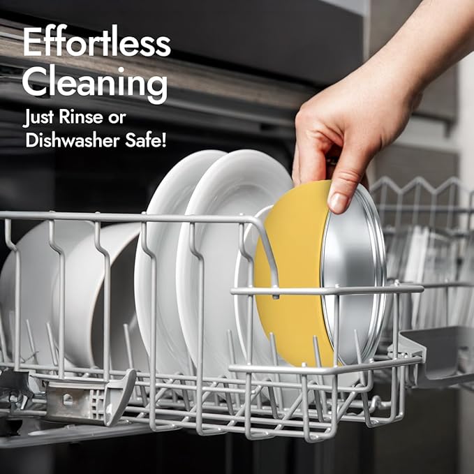 Stainless Steel Bowls with Removable Soft Silicone Sleeves | BPA-Free, Non-Toxic, Non-Slip, Stay-Put | Perfect for Kids, Toddlers & Babies | Ideal for Cereal, Snacks & Meals | 4 Pack