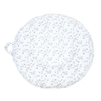 Pello Multi-Use Baby Floor Pillow, Play Mat & Lounger – Portable, Plush, Luxe Comfort for Infants & Kids – Soft Raised Sides for Support – 100% Cotton & Brushed Poly – Bailey