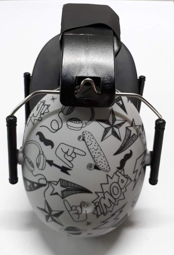 BANZ Kidz Earmuffs 2 Years & Older - Loud Noise Cancelling Kids Headphones & Toddler Ear Muffs, Size Adjustable