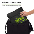 Travel Stroller Bag for Airplane, Black and Green, 47" H x 24" W x 15" D, Fits Most Large, Single, Double, Jogging Strollers,Waterproof, Heavy-Duty Protection, Easy-to-Carry Design