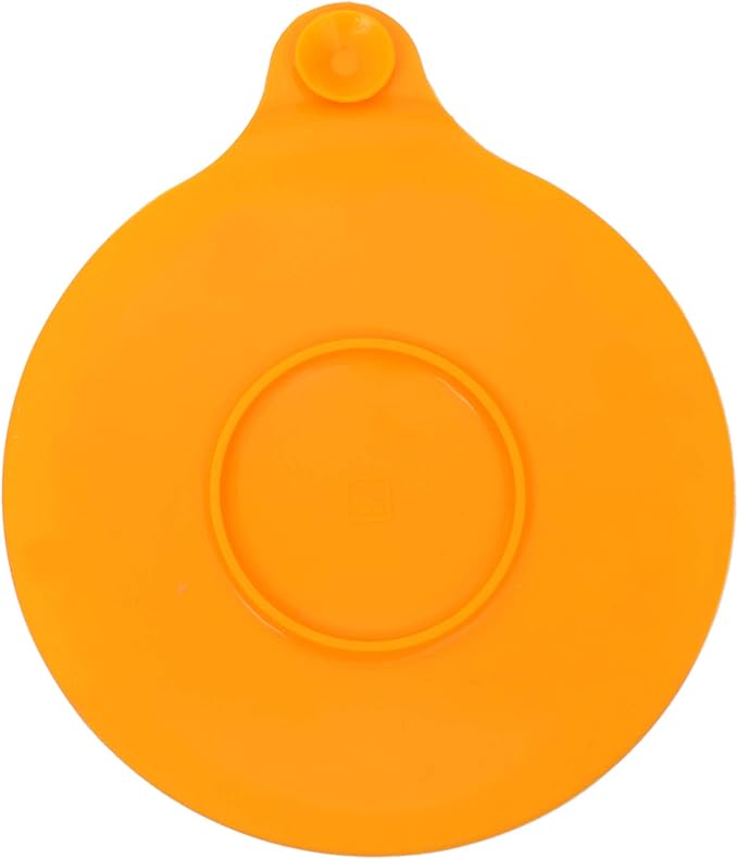 Bathtub Drain Stopper, Silicone Tub Stopper Plug, Universal Bath Drain Cover, Beautiful Coral Reef Illustration, Kids Tots Babies Gift (White)