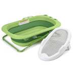 Beberoad Love Collapsible Baby Bathtub with Bath Support - Adjustable Infant Tub for Newborn to Toddler, Portable Bathtub with Non-Slip Design