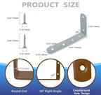 Anti Tip Furniture Anchors for Baby Pet Proofing,Furniture Wall Anchor Furniture Dresser Bookshelf Falling Prevention Device for Children (Grey)