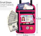 Neck Wallet Lightweight RFID Blocking Waterproof Travel Pouch for Women Men