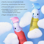 Evereden Kids Foam Soap, Cloud Body Wash (6.7 fl. oz., Juicy Citrus): Spray, Shape & Splash: The Fun, Fluffy Foam That Makes Bath Time Playtime, Hydrating Foaming Bath Soap for Sensitive Skin