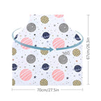 Yoofoss Nursing Cover Breastfeeding Scarf - Baby Car Seat Covers, Infant Stroller Cover, Carseat Canopy for Girls and Boys