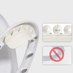 Qianly Toilet Seat Urinate Guard, Fits Round Elongated Portable Urinate Deflector, for for Kids