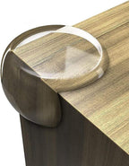 Clear Corner Protectors for Baby Safety, Transparent Furniture Edge Guards, Cushioned Protection for Tables, Soft Bumpers (12)