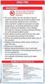 NeilMed Sinugator Cordless Pulsating Nasal Wash Kit with One Irrigator, 30 Premixed Packets and 3 AA Batteries(Pack of 1)