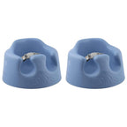 Bumbo 2-Pack Baby Floor Seat w/ 3-Point Adjustable Harness and Soft Foam, Blue