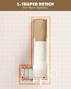 XJD 7 in 1 Toddler Slide, Kids Indoor Slide for Toddlers 1-3, New Upgrade with Golf, Basketball Hoop for Indoor Outdoor Playset,Toddler Playground (White Brown)