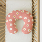 Nursing Pillow Covers 2 Pack, Breastfeeding Pillow Slipcovers Soft and Stretchy, Nursing Covers for Baby Girls Boys Newborn