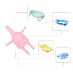 Universal Baby Bath Seat - Slip Proof and Detachable Bathtub Sling for Newborns and Infants, Sturdy Practical Bathtub Insert for Easy Bathing