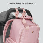 Huggies Signature Hug Pack Diaper Backpack, Bridal Rose, O/S