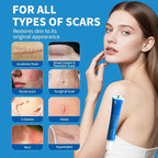 Silicone Scar Gel, Advanced Scar Cream treating for New and Old Scars, Surgical Scars, Burn Scars, Stretch Marks, Acne Scars, Dark markings, Keloid Removal 0.70 oz (2tube)