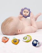 dearlomum Baby Play Mat Baby Gym,Funny Play Piano Tummy Time Baby Activity Mat with 5 Infant Sensory Baby Toys, Music and Lights Boy & Girl Gifts for Newborn Baby 0 to 3 6 9 12 Months（New Blue）