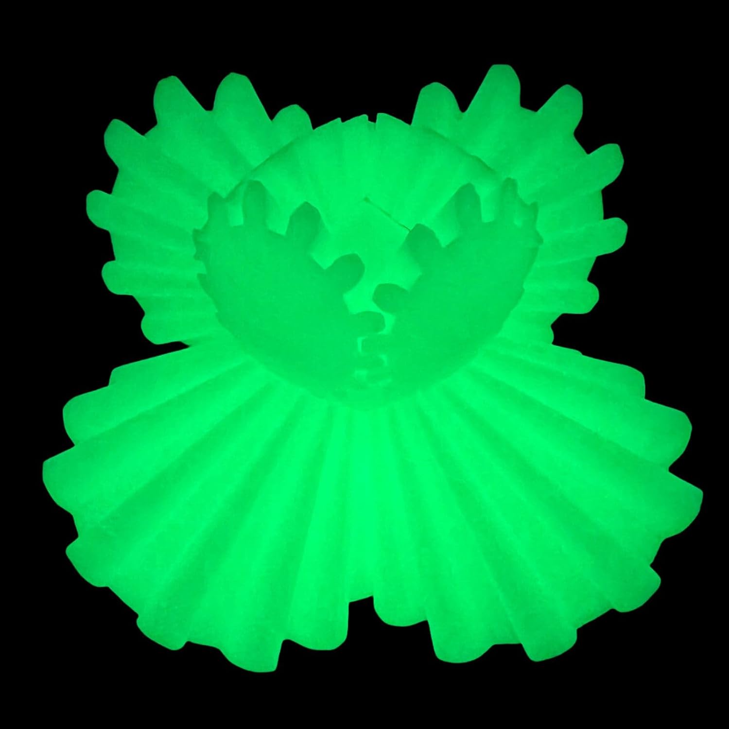 Gear Ball for ADHD 3D Printed Gear Ball Steampunk Whirling Wonder Fidget Toy Gearsphere Gear Ball for Stress and Anxiety Relaxing Fidget Ball Ideal for Sensory Needs and Autism (Luminous Green)