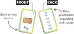 Teacher Created Resources Vowels Flash Cards (EP62070), White 3-1/8" x 5-1/8"