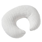 Nursing Pillow and Positioner with Cover for Breastfeeding and Bottle Feeding, Propping Baby, Tummy Time, Baby Sitting Support, Awake-Time Support (White, 22" x 17.7" x 5.9")
