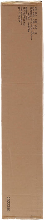 Amazon Basics Kids Kitchen Set, Play Kitchen Toy Playset for Toddlers, Preschoolers, 39"L x 11.8"W x 39"H, White & Gray