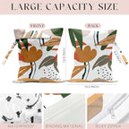 Wet Bag, Wet Dry Bag, Wet Bag for Swimsuit, Travel, Beach, Pool, Diapers, Dirty Yoga Gym Clothes, Makeup Bag, Waterproof Tropical Palm Leaves Decor Jungle Palm Leaf Favors