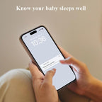 Sense-U Smart Sock Shoe Baby Monitor - Track Baby’s Heart Rate, Movement and Sleep, Infant Foot Monitor for Peace of Mind