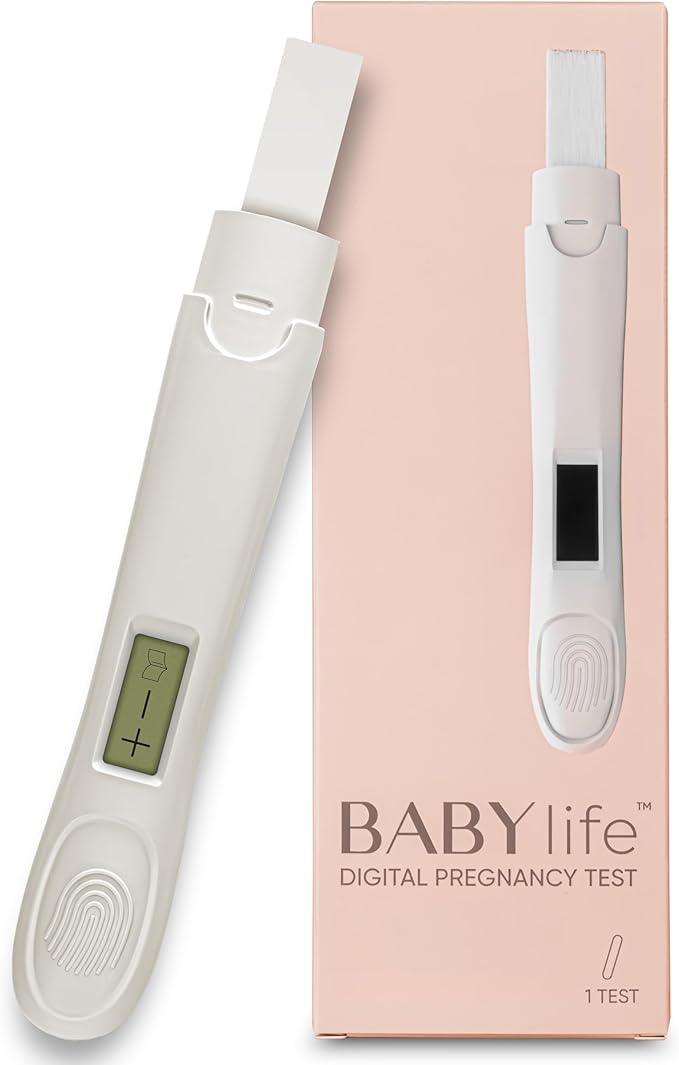 Baby Life Digital Pregnancy Test - Urine Sample Detection Technology Keep Your Result Fast and Accurate -[1 Count]