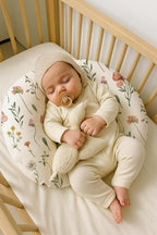 Nursing Pillow Covers 2 Pack, Breastfeeding Pillow Slipcovers Soft and Stretchy, Nursing Covers for Baby Girls Boys Newborn