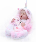 Reborn Baby Dolls – 20 Inch Real Baby Dolls That Look Real, Full Body Vinyl Girl Doll in Fantasy Horn Outfit with Accessories, Gift for Girls Ages 3+, Pretend Play & Collectors